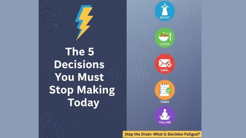 The 5 Decisions You Must Stop Making Today to End Decision Fatigue The 5 Decisions You Must Stop Making Today to End Decision Fatigue